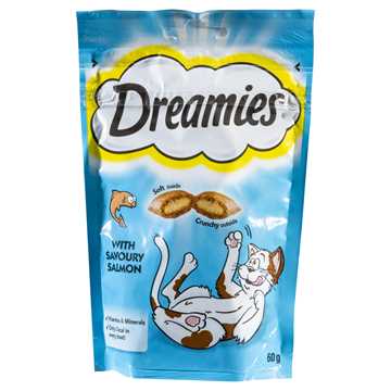 Dreamies Somonlu Kedi Ödül Maması 60 Gr