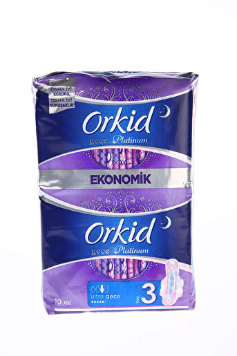 Orkid Platinum Hijyenik Ped 10 Adet