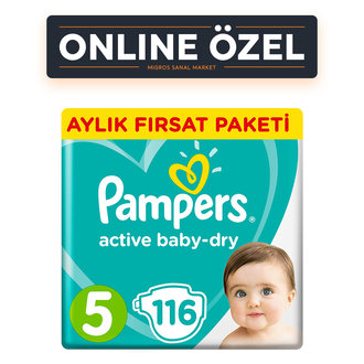 Prima Aylık Fırsat Paketi 5 Beden 116 Adet