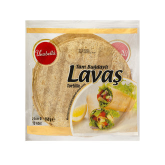 Unabella Tortilla Tam Buğdaylı 25 Cm 10 Adet