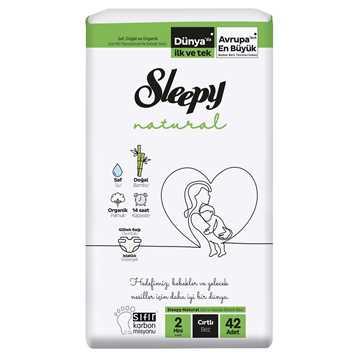 Sleepy Natural Jumbo Mini 42 Adet