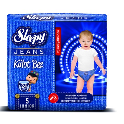Sleepy Natural Junior Külot Bez 24 Adet