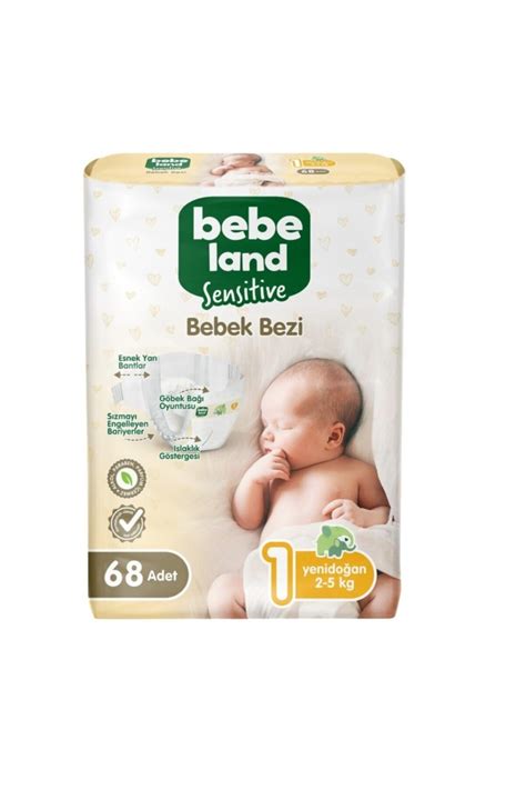 Bebeland Bebek Bezi Yenidoğan 68 Adet