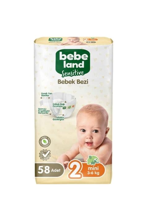 Bebeland Bebek Bezi Mini 58 Adet