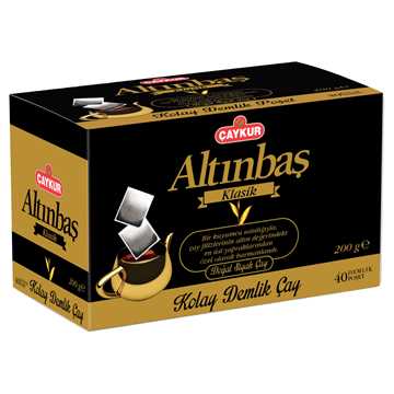 Çaykur Altınbaş Demlik Poşet Çay 40 Adet
