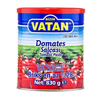 Bizim Vatan Domates Salçası 830 Gr