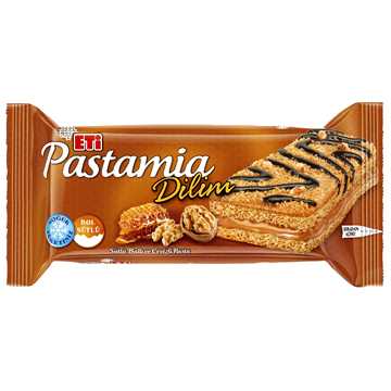 Eti Pastamia Dilim Sütlü Ballı Cevizli Pasta 28 Gr