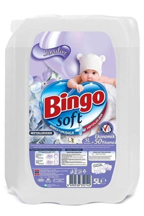 Bingo Soft Sensitive Yumuşatıcı 5 Lt