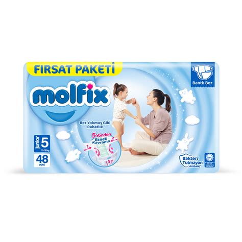 Molfix Fırsat Paketi Junior Bebek Bezi 48 Adet