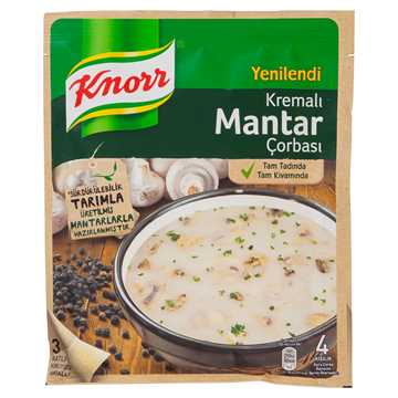 Knorr Kremalı Mantar Çorbası 63 Gr