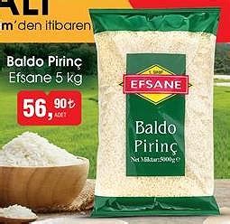 Efsane Baldo Pirinç 5 Kg